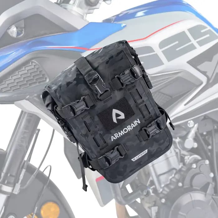 Sac de protection pour moto, sacoche de rangement étanche 6L/8L, sacoche de pare-chocs, pochette de 