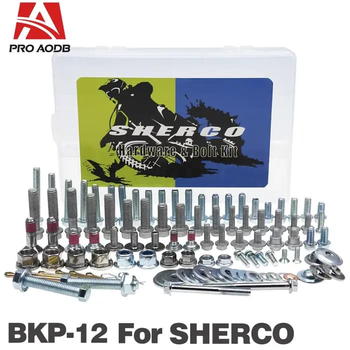 Kit complet d'outils de réparation et de réparation rapide des vis et boulons de moto pour SHERCO SE