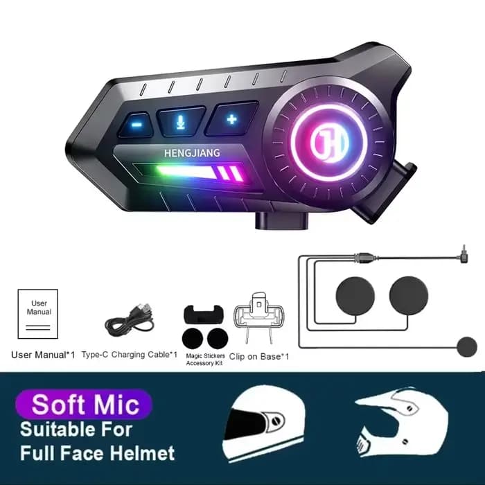 X3 casque de moto casque Bluetooth commande vocale moto sans fil mains-on parlant casque écouteur av