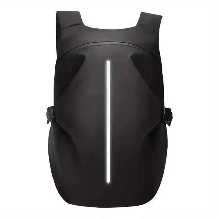 Sangle de sac à dos pour casque de moto avec bande réfléchissante pour une conduite sécurisée