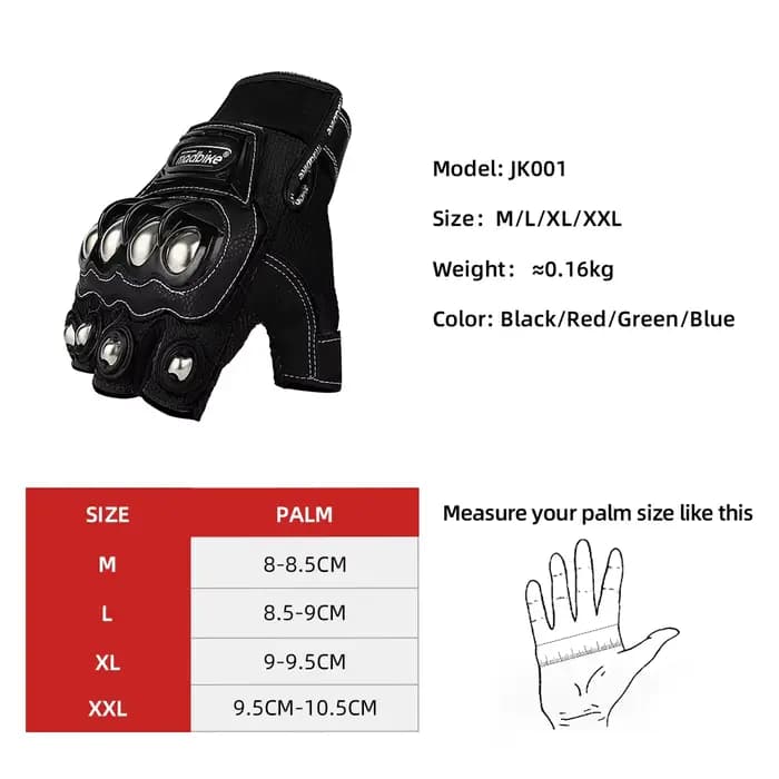 Motobike tricot Guantes unisexe hommes femmes moto été respirant équitation équipement de protection
