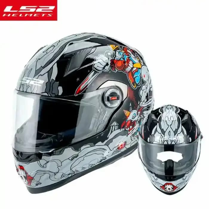 LS2 casque de moto hommes femmes casque intégral certifié ECE casque de course vélo de rue Touring é