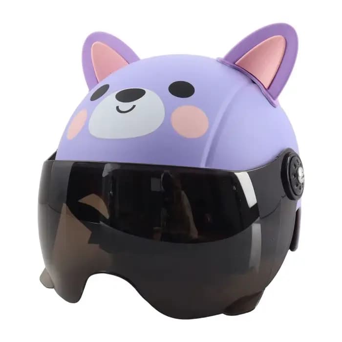 Child Riding Helmet Adjustable Adorable Appearance Ultra-Light Shock Absorbing ABS Toddler Skateboar