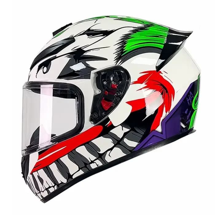 Casque de moto intégral unisexe DOT, style Mecha, pour la conduite, moto, scooter, casque modulaire,