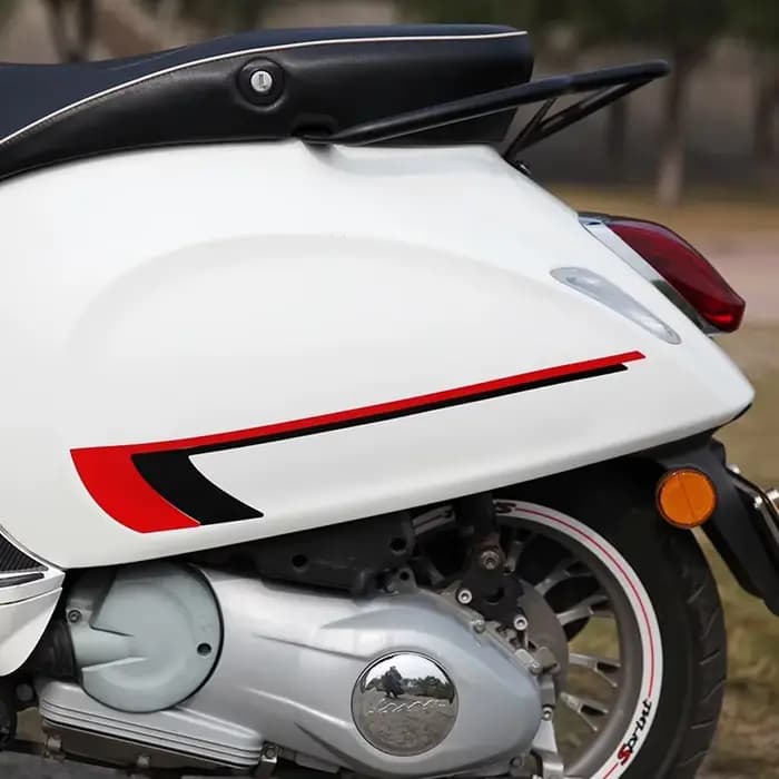 Autocollants réfléchissants pour moto, accessoires pour Scooter, corps latéral, pour Piaggio Vespa S