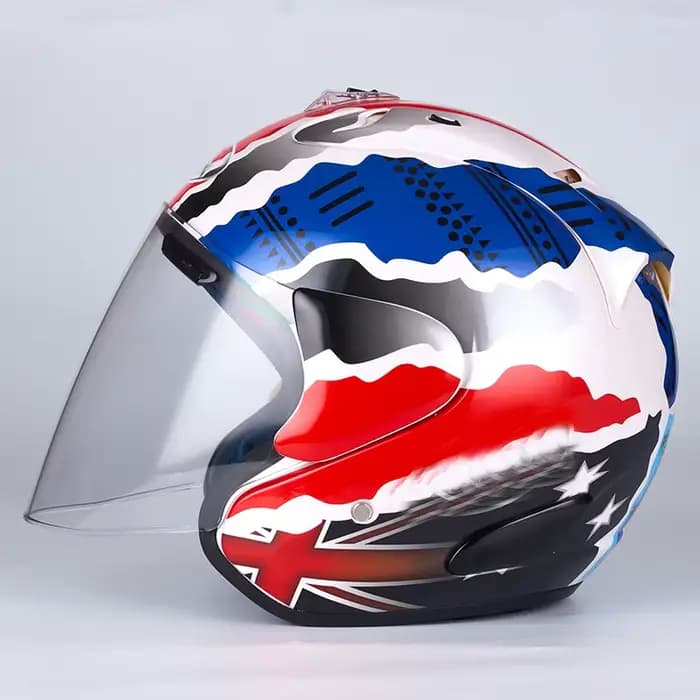 Casque de sécurité moto course hors route unisexe Doohan demi-casque saison d'été hommes et femmes C