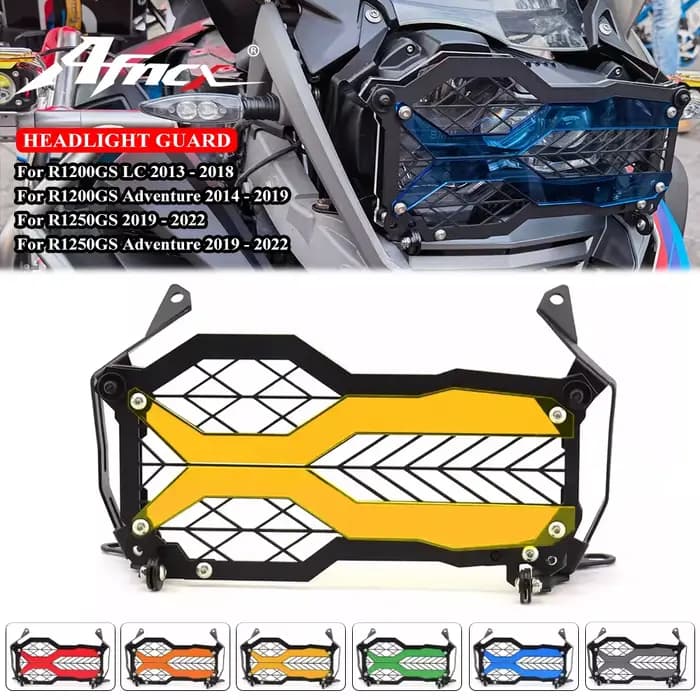 Protecteur de phare rabattable, couvercle de protection de calandre pour BMW R1250GS Adventure R1200