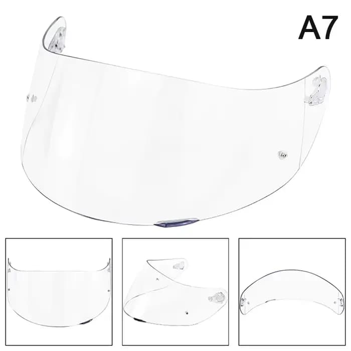 Visière de casque de moto AGV K1/K3SV/K5 - Lentille de décoloration avec bouclier de vision nocturne