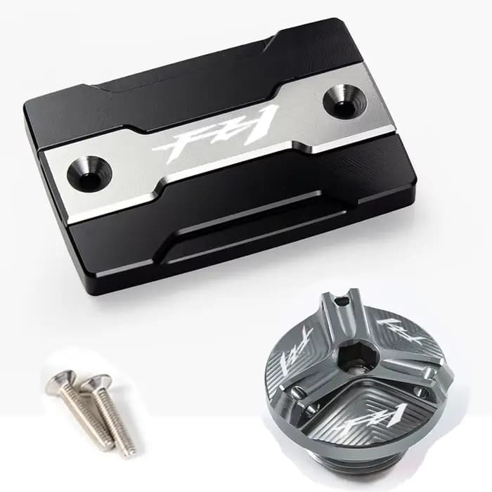 Bouchon de réservoir de liquide de frein avant et bouchon de remplissage de moteur, accessoires de P