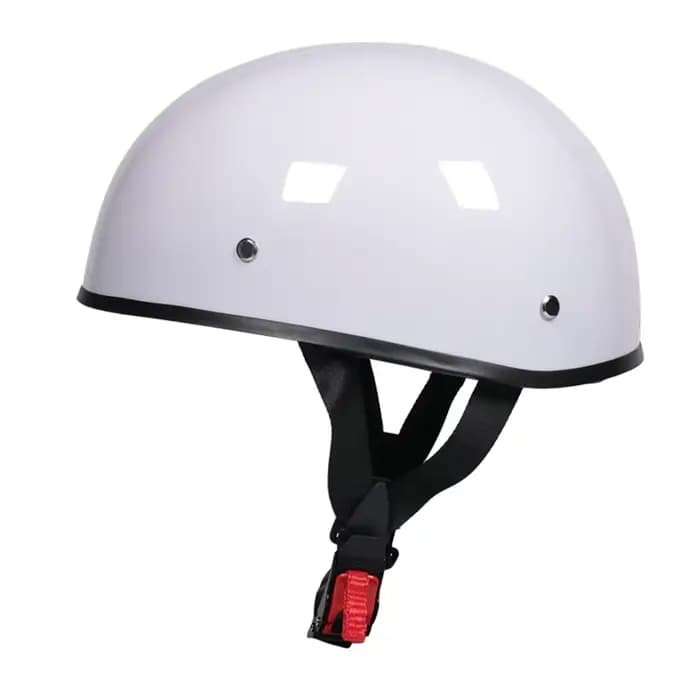 Vintage Demi Visage Moto rcycle Casque Casco casque Moto Casques Rétro Avec Pare-Soleil Intérieur Ca