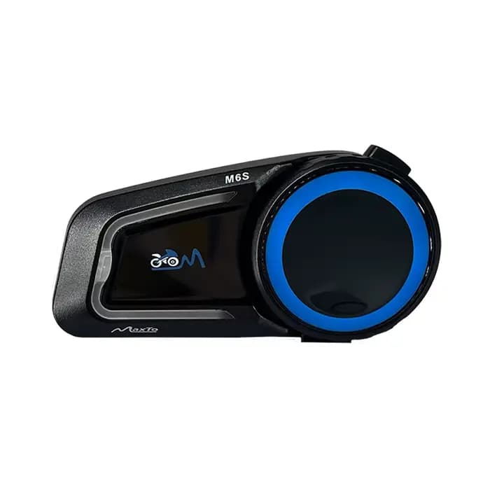 Maxto M6s casque de moto Bluetooth casque intercomètres prend en charge la Distance de partage de mu