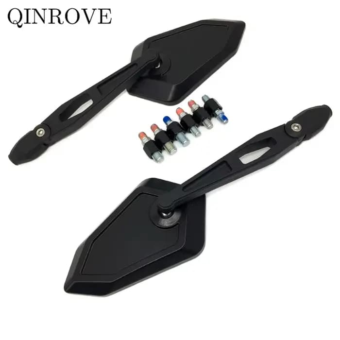 Rétroviseurs Latéraux ABS Universels pour Moto, 8/10mm, pour KTM Duke 125 250 390 790 990, BMW R Nin