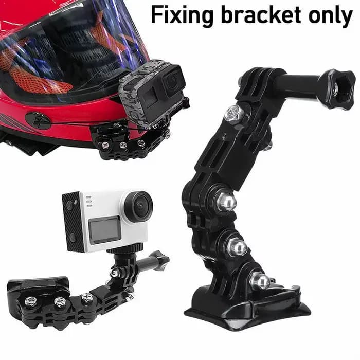 Ensemble d'accessoires pour casque avant, base de structure en forme de J pour GOPRO Pro, nouveau su