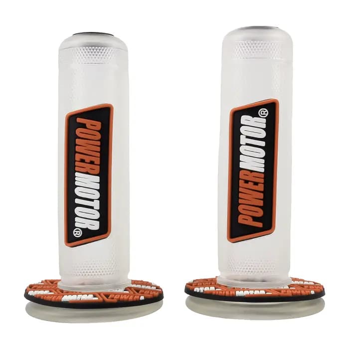 Poignées de guidon universelles en caoutchouc et gel pour moto, motocross, dirt bike, 24/22 mm