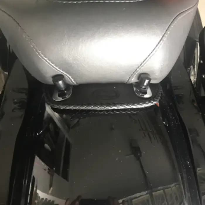 Pour Harley Road King/Road Glide/Softai/Fat Boy 99-UP noir/Chrome écrous de montage Solo boulons