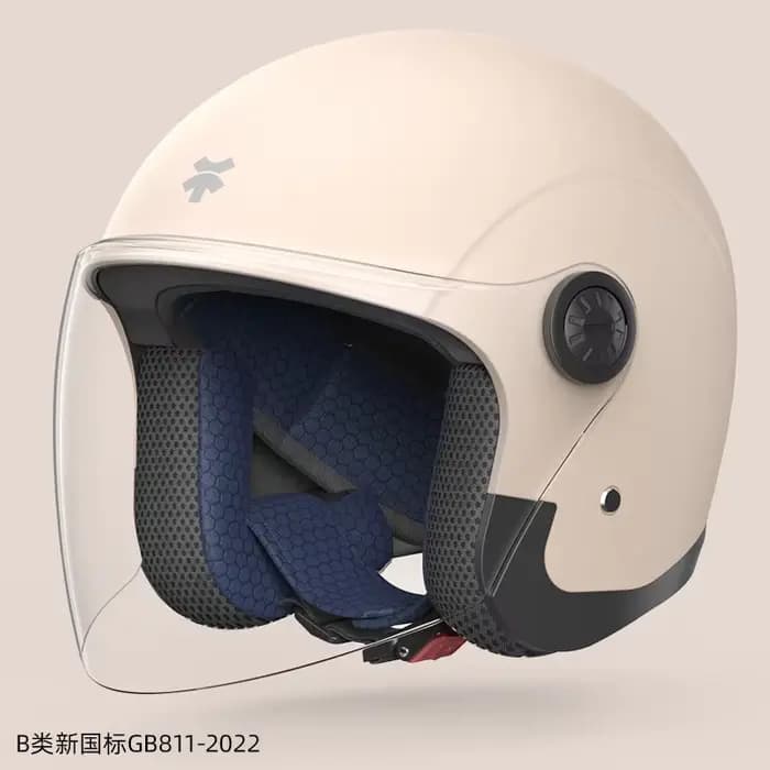 Nouveau casque de sécurité intégral léger et coupe-vent pour femme, idéal pour l'automne et l'hiver,