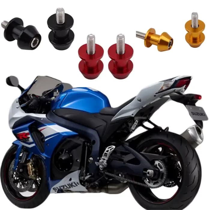 1 jeu d'accessoires de support de moto 8MM, vis de cadre de levage, décoration pour accessoires de m