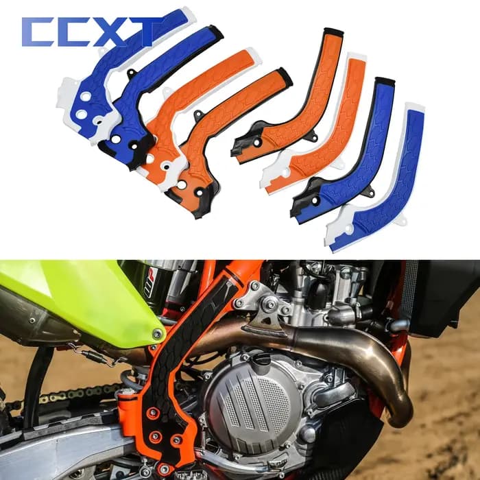 Pour EXC250 EXC300 TPI Motocross x-grip cadre garde Protection couverture pour KTM SX125 SX150 SX250