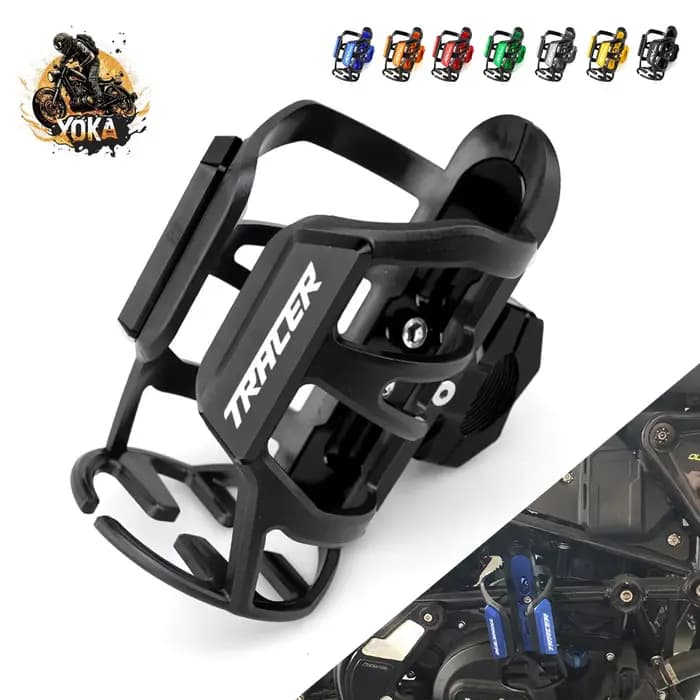 Pour Yamaha Tracer 700 900 7 9 Gt 700Gt 900Gt porte-gobelet de boisson d'eau porte-bouteille de bois