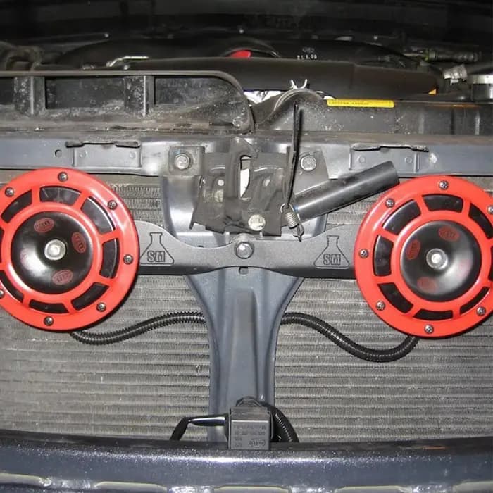 Relais de klaxon universel 12V pour montage sur calandre, klaxon de moto à son puissant, kit de câbl