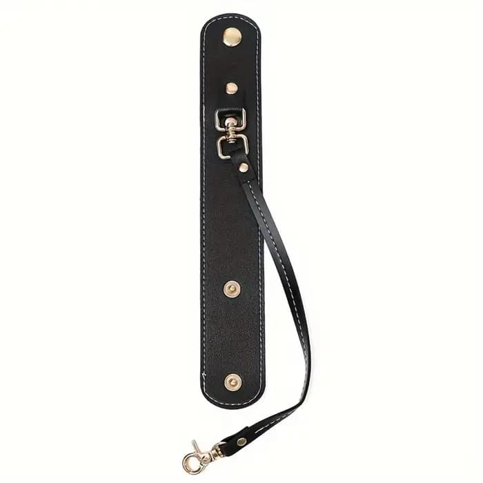 Sangle porte-gants Vintage avec fermoir, porte-serviettes en cuir pour sac à main, sangle pour chape