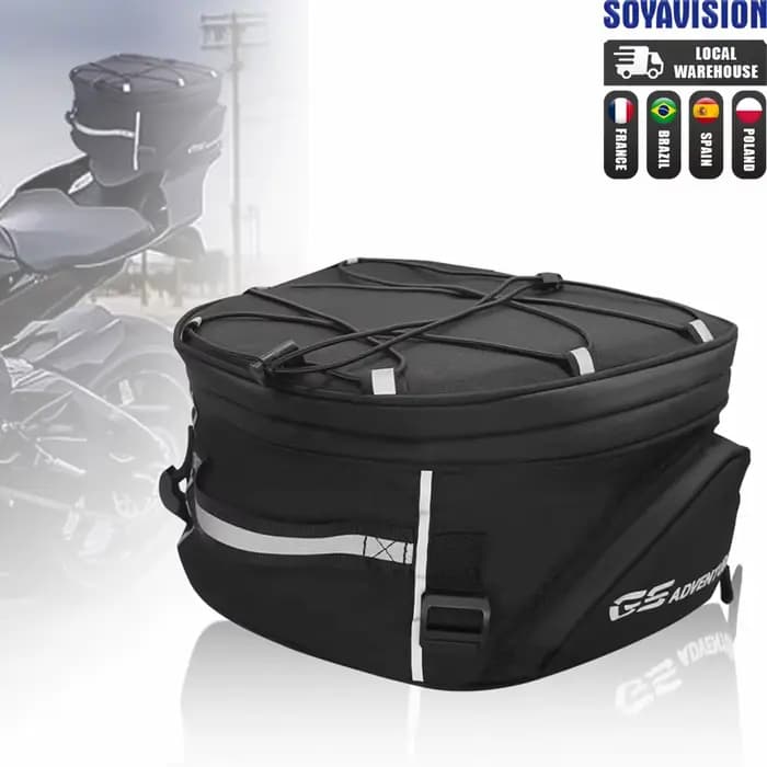 Sacoches arrière universelles pour bagages Hurcycles, sac de rangement de voyage, accessoires pour B