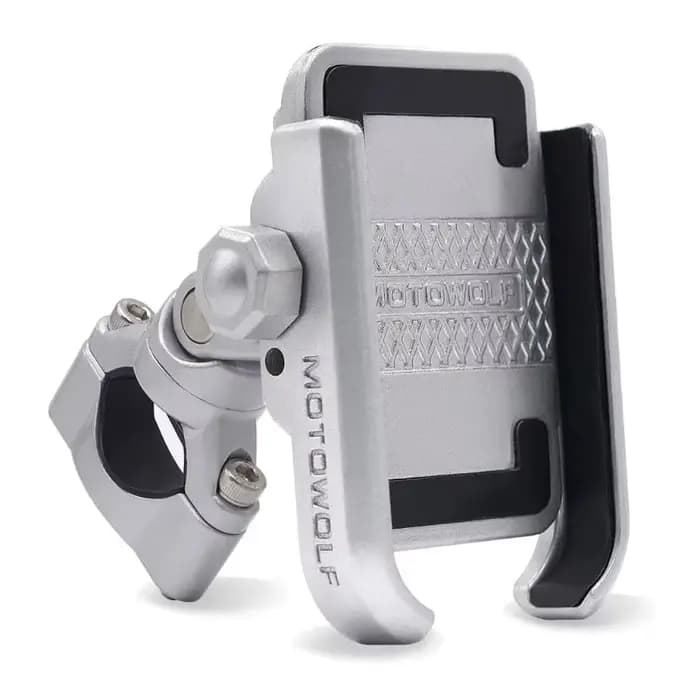 Support de téléphone pour guidon modifié de Moto en alliage d'aluminium, rétroviseur universel, supp