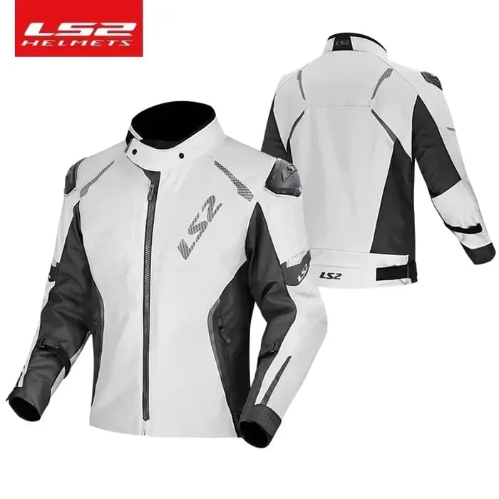 LS2 – veste de moto imperméable pour hommes et femmes, veste d'équitation certifiée CE, équipement d