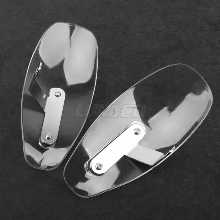 Déflecteur de vent froid pour moto, protège-main transparent, bouclier ABS, couvercle de Protection 