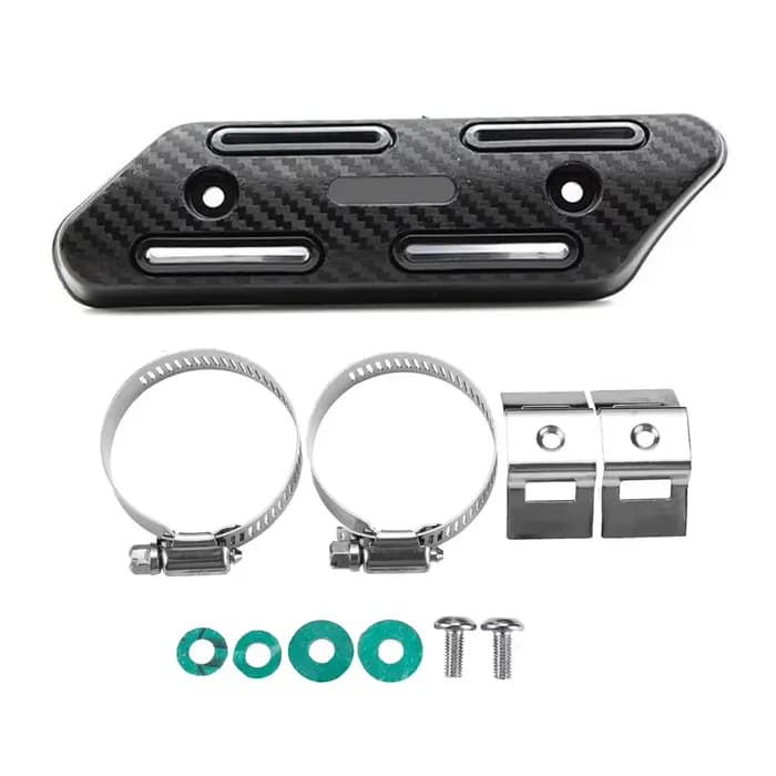 Protecteur d'Isolation Thermique Universel pour Moto, Rénovation CRF, Hurbike, Anti-Brûlure
