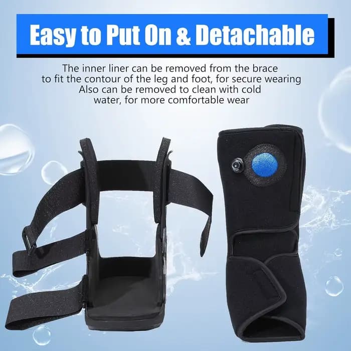 Botte de marche gonflable Air Walking Boot, protection intégrale, accélération de la récupération, l