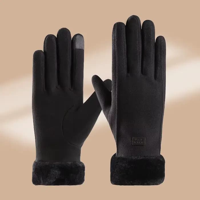 Gants chauds coupe-vent pour femmes, gants d'hiver résistants au froid pour écran tactile, gants pou