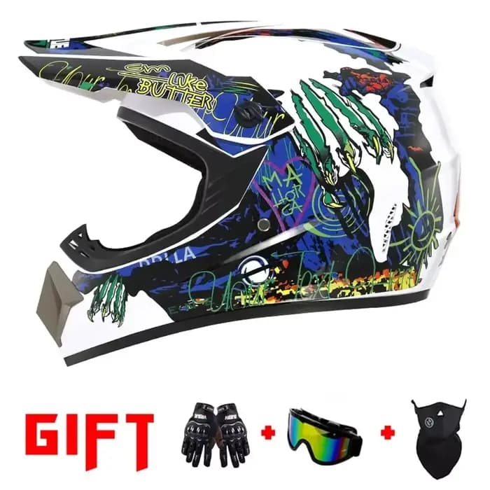 Casque de Moto unisexe à couverture complète, casque de Moto personnalisé pour hommes et femmes, cas