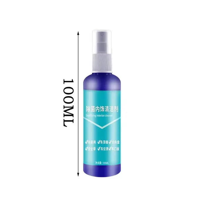 Nettoyeur de visière de casque, 100ml, équipement de cyclisme, Spray de soin rafraîchissant, désodor