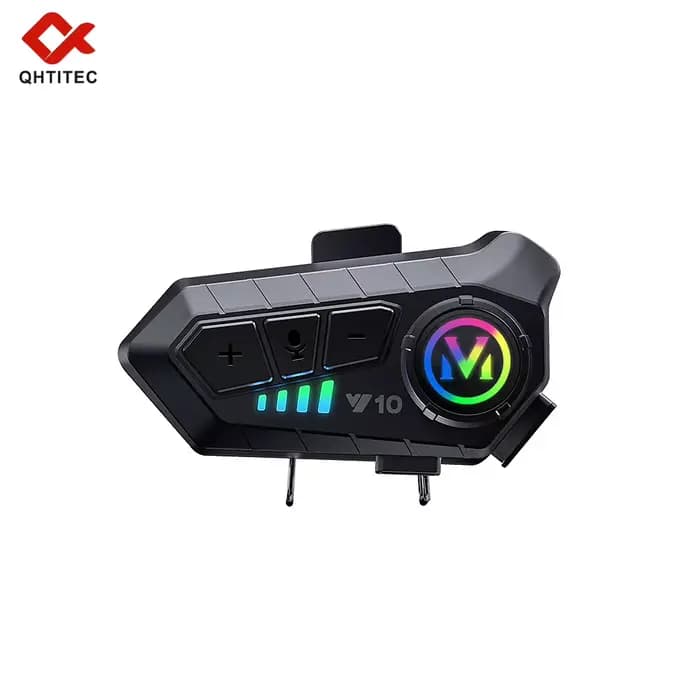 Bluetooth 5.3 casque casque sans fil mains libres appel téléphone Kit Moto étanche écouteur MP3 lect