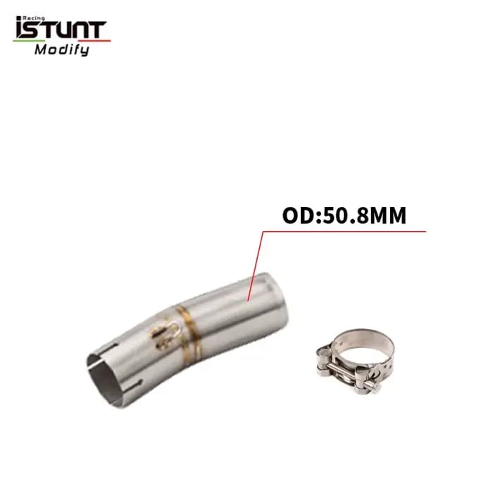 Pot d'échappement Slip-On pour Honda CRF1100 CRF1100L Africa Twin 2020 2021 - 2025, tube intermédiai