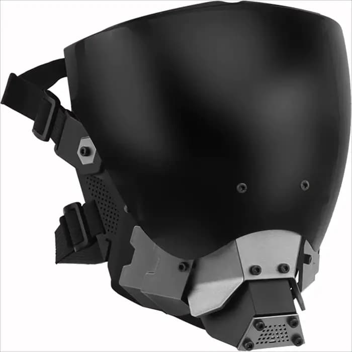 Casque de masque Cyberpunk pour adulte, masques futuristes Techwear, accessoires de costumes de cosp
