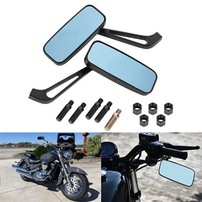 Rétroviseur universel pour moto, accessoire pour Harley Sportster foetal de Softail Chopper Bobber H