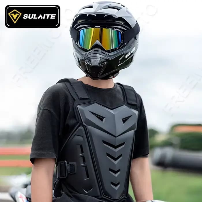 SULAITE Motocross armure corporelle veste de Moto Motocross Moto gilet dos poitrine protecteur tout-