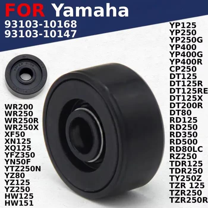 Moto Pompe À Eau Joint Joints D'huile Pour Yamaha WR200 WR250 WR250R WR250X XF50 XN125 XQ125 YFZ350 