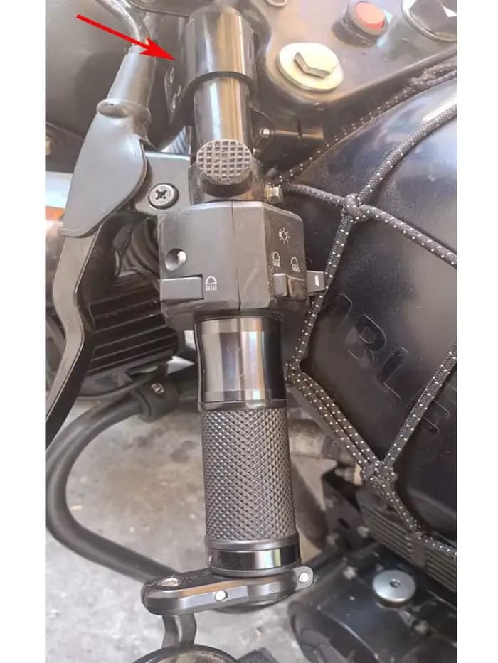 Guidon de moto, barre de poignée, café Racer, fourche 31 33 35 36 37 41 43 45 47 48 50 51 52 53 54 M