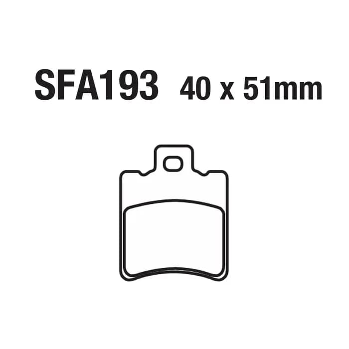 USERX plaquettes de frein à disque moto freins plaquettes de frein à disque avant arrière pour FA193
