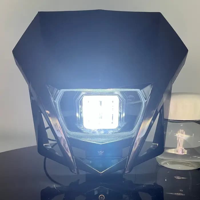 Phare LED pour motos de Motocross, pour KTM, Yamaha, Kawasaki, Suzuki, Honda, KLX, CRF WR YZ 250, ca