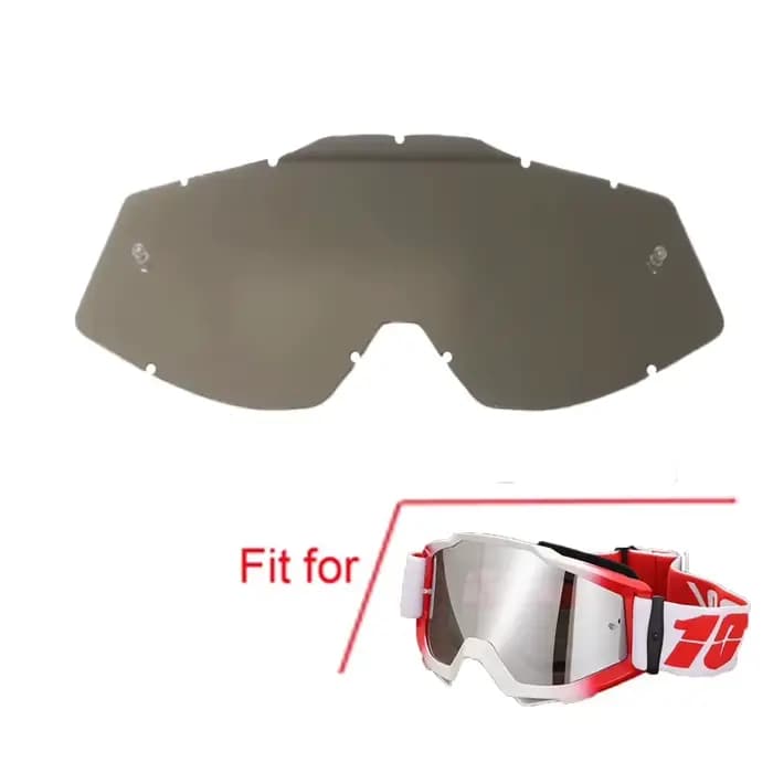 Lunettes de moto avec lentille HD, Protection UV400, lunettes de motocross, VTT, ATV, coupe-vent, an