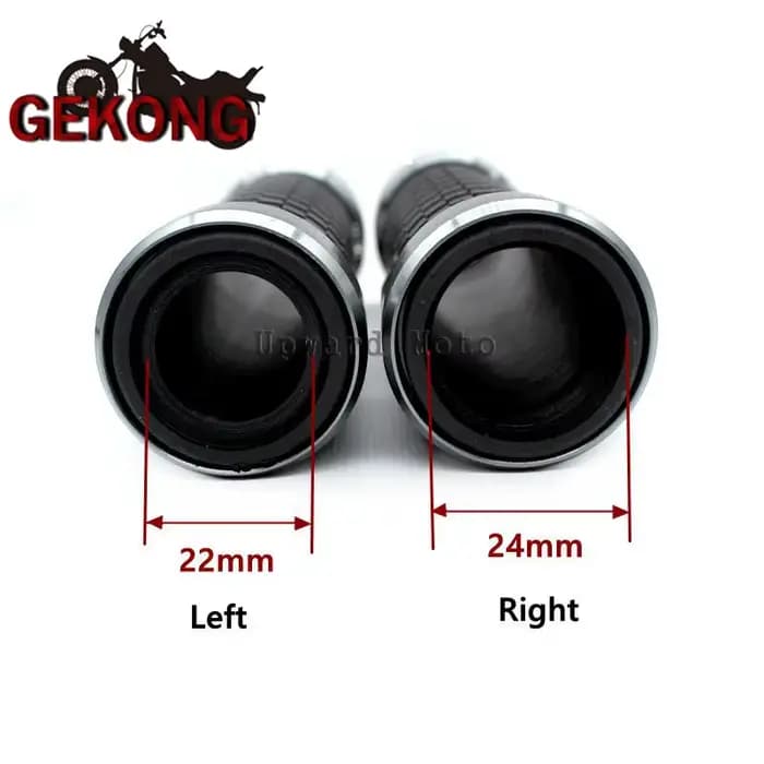 7/8 ''22mm extrémités de poignée poignées barre guidon pour Vespa Piaggio MP3 500 300 BYQ FLY Medley
