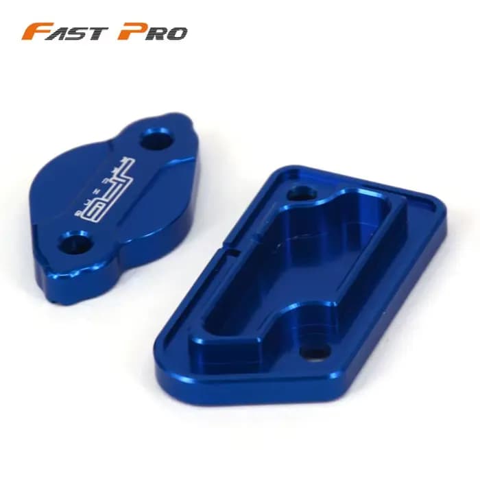 Couvercle de réservoir de frein avant et arrière CNC pour moto, bouchons de couvercle de moteur pour
