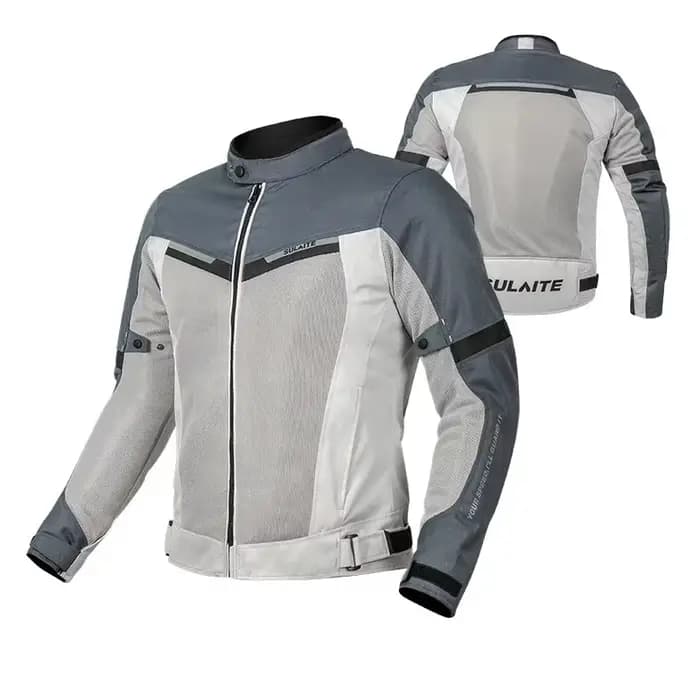 Veste d'été en maille respirante pour Moto, unisexe, Protection de course, rembourrage, vêtements po