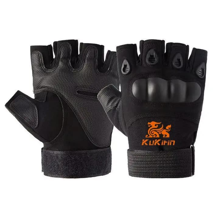 Kukirin – gants de cyclisme antidérapants, demi-doigts, pour camping en plein air, randonnée, respir
