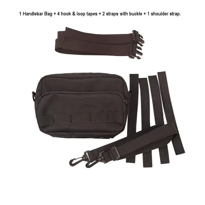 Sac de guidon de moto, sac à outils de moto, sac de fourche de moto, sac d'accessoires de rangement 