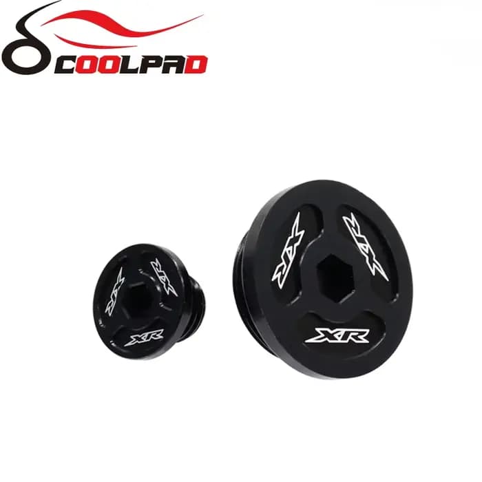 Couvercle de carter moteur vis droite pour HONDA XR 250 400 600 XR250R XR650R bouchon de moto